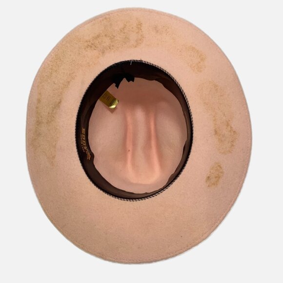 Eddy Bros. Ranger Pink Wool Western Hat L main image 3